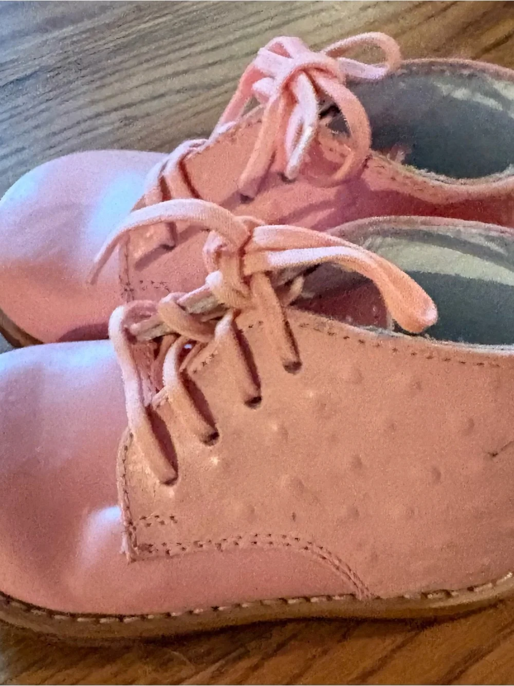 Josmo Unisex Baby First Walker Shoes, Genuine Leather, Pink, Size: 5.5,